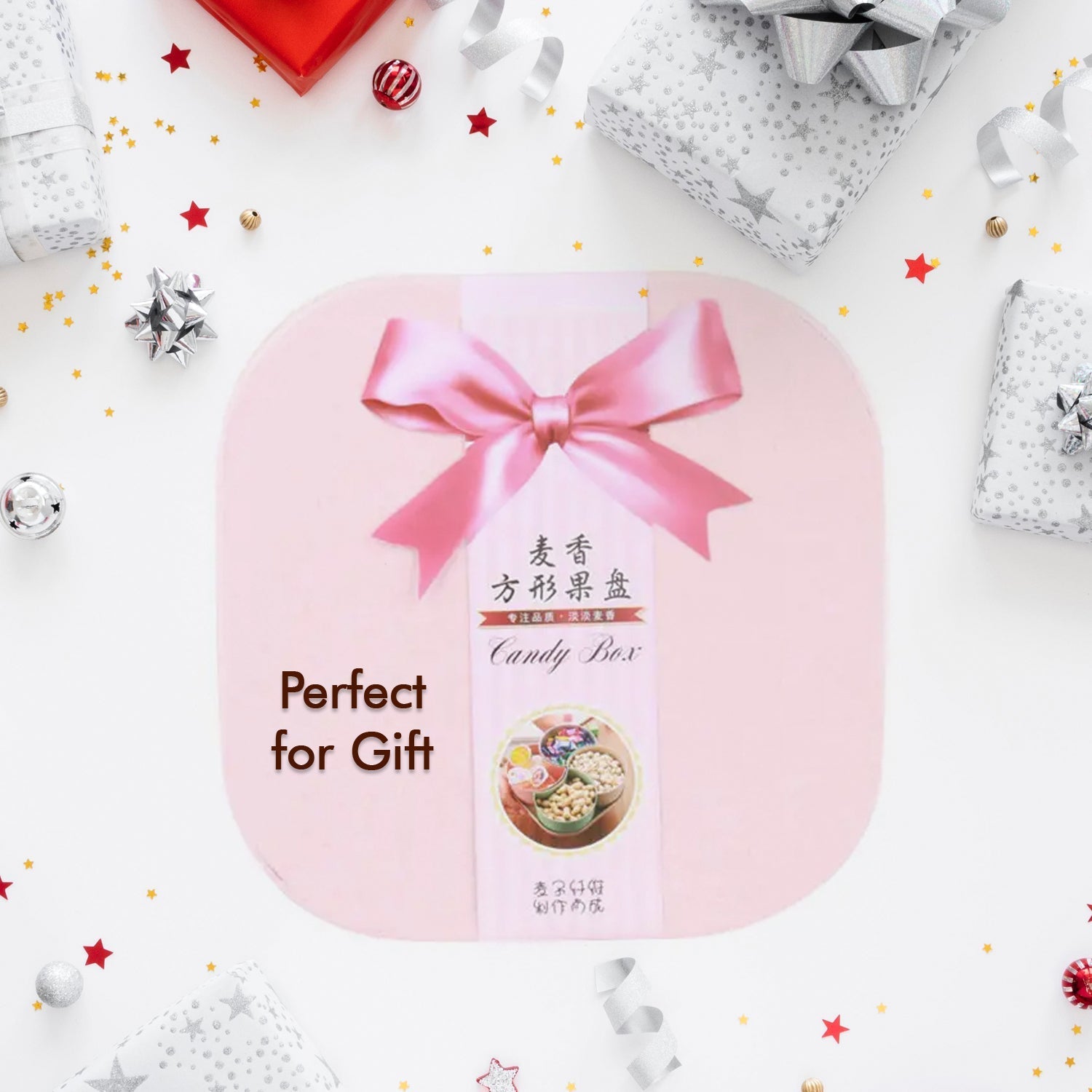 Creative food plate with divided sections for fruits and snacks, ideal for parties. Creative food plate with divided sections for fruits and snacks, ideal for parties.